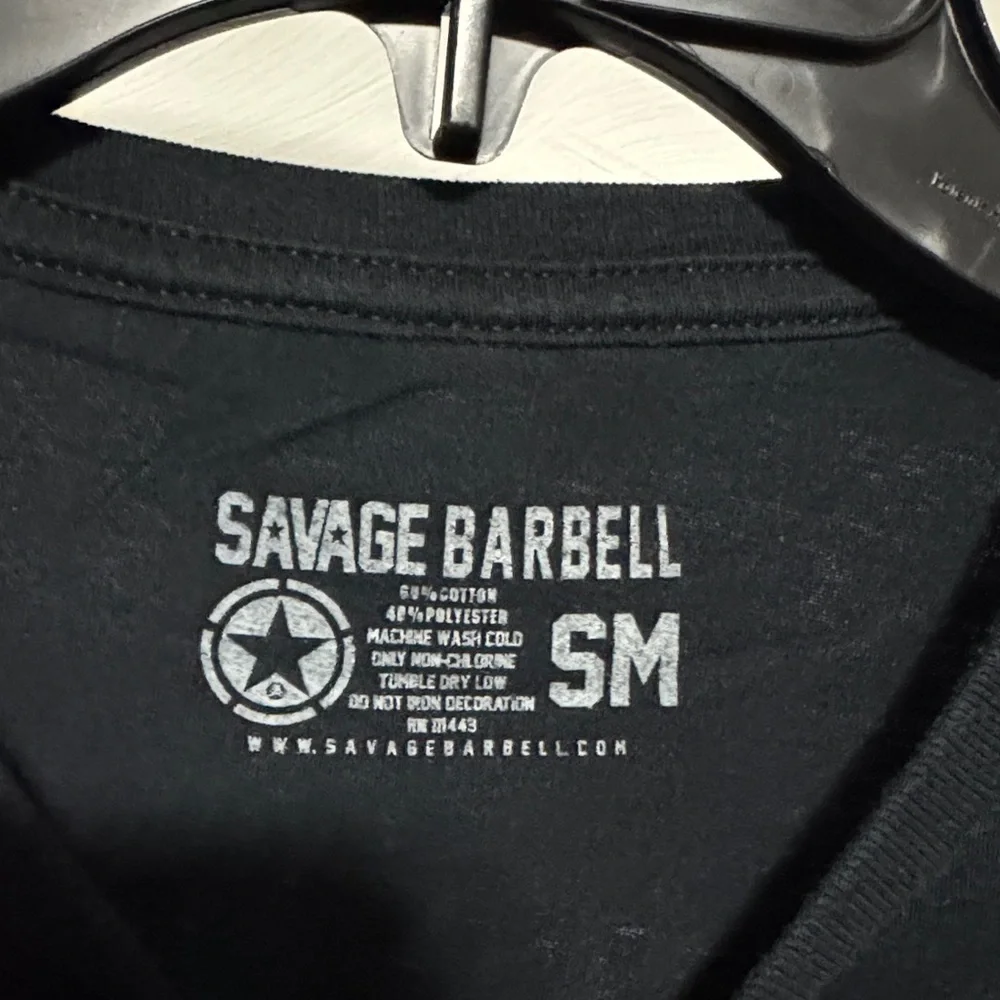 Savage Barbell tee - Picture 5 of 5